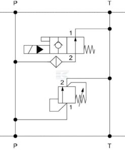DBV+válvula 2/2 NG-6 24 VCC NA