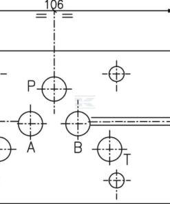 Placa intermedia NG10 x en B
