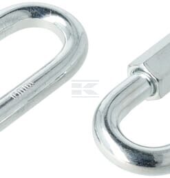 Mosquetón recto tipo Maillon Ø10 mm (2 uds.)