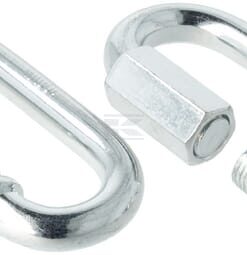 Mosquetón recto tipo Maillon Ø10 mm (2 uds.)