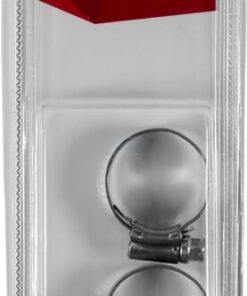 Abrazadera para manguera en acero inoxidable 19 mm- 28 mm (2 uds.)