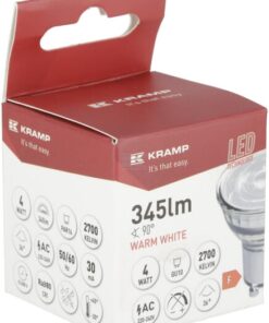 Bombilla LED SMD - Spot MR16 GU10 4 W 4 Bombilla LED SMD - Spot MR16 GU10 4 W