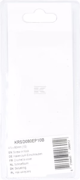 Hembrilla abierta 4,5x80 mm (10 uds.) 2 Hembrilla abierta 4,5x80 mm (10 uds.)