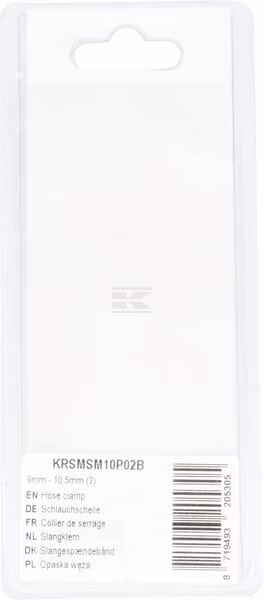 Abrazadera para manguera 9 mm- 10.5 mm (2 uds.) 2 Abrazadera para manguera 9 mm- 10.5 mm (2 uds.)