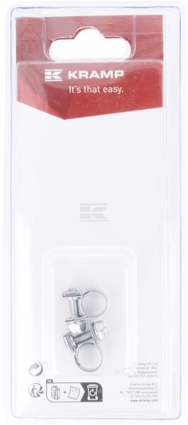 Abrazadera para manguera 7 mm- 8.5 mm (2 uds.)