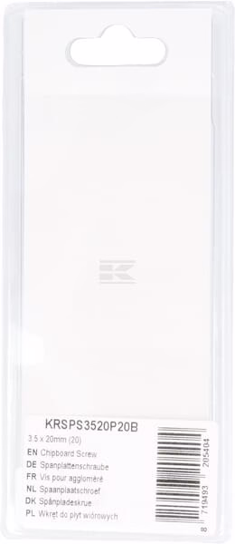 Tornillo para madera 3,5 x 25 mm (20 uds.)