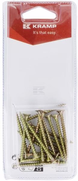 Tornillo para madera 4 x 50 mm (20 uds.) 1 Tornillo para madera 4 x 50 mm (20 uds.)