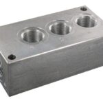 Bloque de retorno 3x3/4" 1x1"