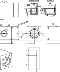 Bloque retorno 4x3/4