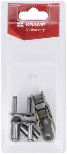 Kit eslabón empalme cadena 15,6 mm x ASA50 (2 uds.) 1 Kit eslabón empalme cadena 15,6 mm x ASA50 (2 uds.)