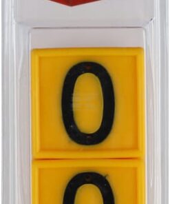 Placa numérica nº: 0 (6 uds.)