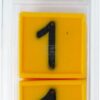 Placa numérica nº: 1 (6 uds.)