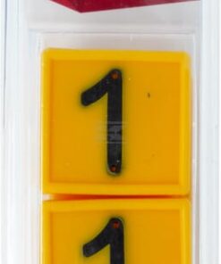 Placa numérica nº: 1 (6 uds.)