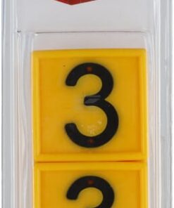Placa numérica nº: 3 (6 uds.)