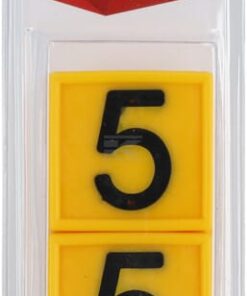 Placa numérica nº: 5 (6 uds.)