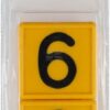 Placa numérica nº: 6 (6 uds.)
