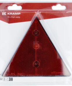Triángulo reflector rojo 137x155mm (2 uds.)