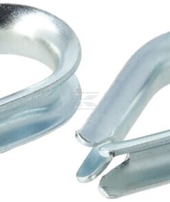 Guardacabo para cable Ø8 mm - 33x24 mm (2 uds.)