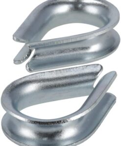 Guardacabo para cable Ø10 mm - 42x31 mm (2 uds.)
