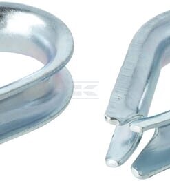 Guardacabo para cable Ø12 mm - 47x28 mm (2 uds.)