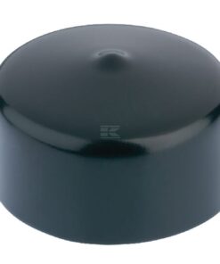 Tapón Flexicap 17,4 mm, PVC negro