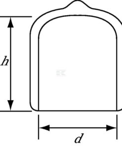 Guardap. flex. plás. M6-U1/4