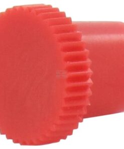Tapa racor eng. roja sin cubr.