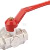 Válvula de esfera T 3/4" IT/IT, 3 vías 8 Válvula de esfera T 3/4" IT/IT, 3 vías