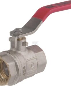 Válvula de bola BSP 2x hembra 3/4" + mango de acero inoxidable