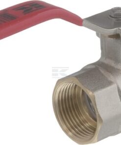 Válvula de bola BSP 2x hembra 3/4" + mango de acero inoxidable