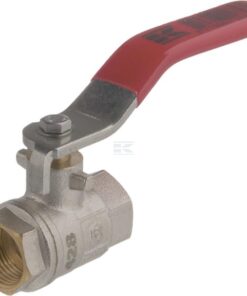 Válvula de bola BSP 2x hembra 3/8", con palanca de acero inoxidable