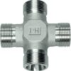 Racor cruz 6L acero inox. 9 Racor cruz 6L acero inox.