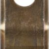 Cuchilla de segadora 105 x 47 x 3 mm orificio Ø 21 mm adecuada para Taarup/Claas/Krone/Massey Ferguson/PZ/Vicon