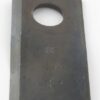 Cuchilla cortacésped dch. 105x48x4mm agujero oval 23.0x20.5mm Adecuada para Taarup Paquete de 25