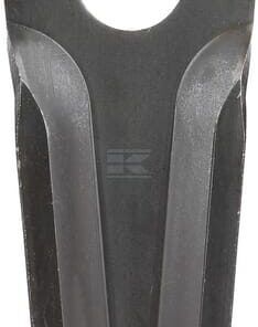 Cuchilla izda./dcha. de segadora 128 x 50 mm, 35 x 4 mm para Taarup, orificio oval 23 x 20,5, paquete de 25 uds.