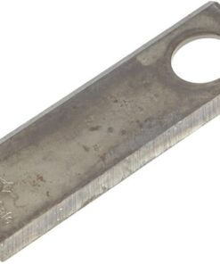 Cuchilla izda./dcha. de segadora 110 x 40 x 3 mm orificio Ø 20,50 mm adecuada para Taarup (paquete de 25 unidades)