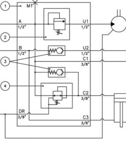 Colector KV 10 sin tuerca en U