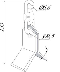 Mayal, válido Bomford RK 2.1/2