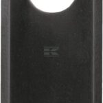Cuchilla izda./dcha. de segadora 90 x 40 x 3 mm orificio Ø 19 mm adecuada para Fella (paquete de 25 unidades)