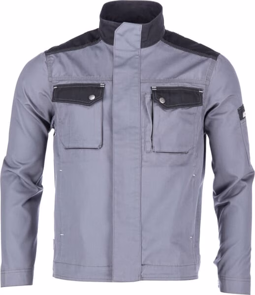 Chaqueta trabajo ligera, gris-negro, S, Kramp Original 9 Chaqueta trabajo ligera, gris-negro, talla 2XL, EU:58-60, Kramp Original