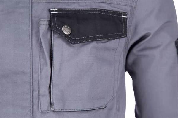 Chaqueta trabajo ligera, gris-negro, S, Kramp Original 5 Chaqueta trabajo ligera, gris-negro, S, Kramp Original