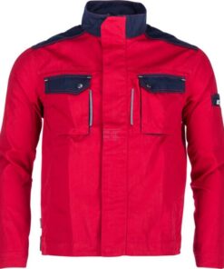 Chaqueta trabajo, rojo-azul, talla M, EU:50, Kramp Original