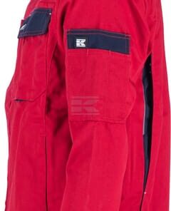 Chaqueta trabajo, rojo-azul, talla M, EU:50, Kramp Original 12 Chaqueta trabajo, rojo-azul, talla M, EU:50, Kramp Original