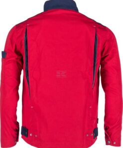 Chaqueta trabajo, rojo-azul, XL, Kramp Original