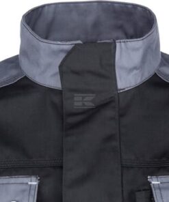 Chaqueta trabajo, negro-gris, talla 5XL, EU:68, Kramp Original