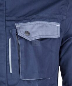 Chaqueta trabajo, azul-gris, M, Kramp Original