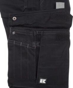 Pantalón de trabajo unisex, negro, talla M, Kramp Original
