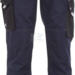 Pantalón de trabajo unisex, azul-negro, talla M, Kramp Original