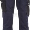 Pantalón de trabajo unisex, azul-negro, talla S, Kramp Original 29 Pantalón de trabajo unisex, azul-negro, talla S, Kramp Original