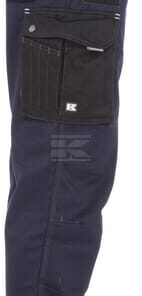 Pantalón de trabajo unisex, azul-negro, talla 2XL, Kramp Original